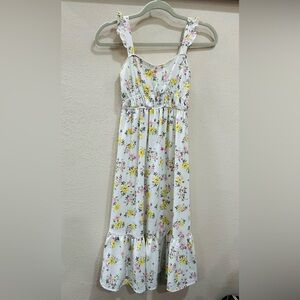 No Comment Floral Gorls Casual Dress